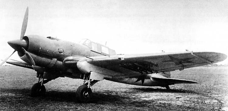 Ил-2 с мотором М-82