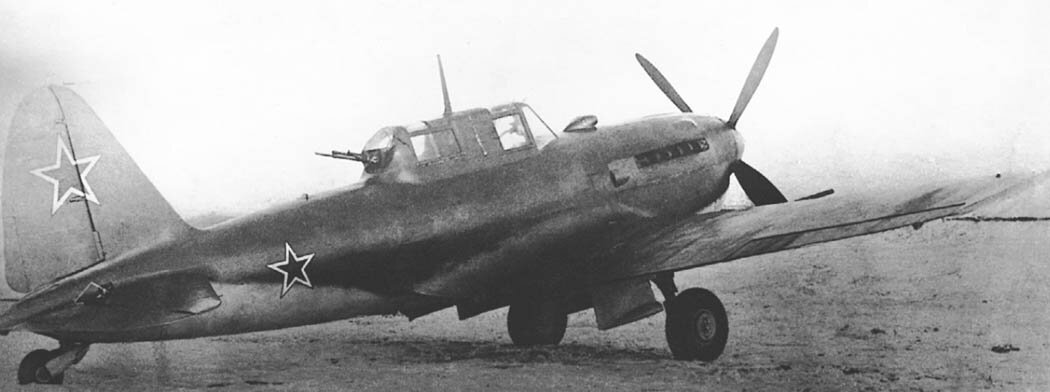 Су-6 с мотором АМ-42 и 37-мм пушками